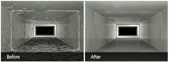 Air Vent Cleaning Before & After Second