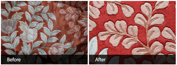Oriental Rugs Cleaning Before & After First